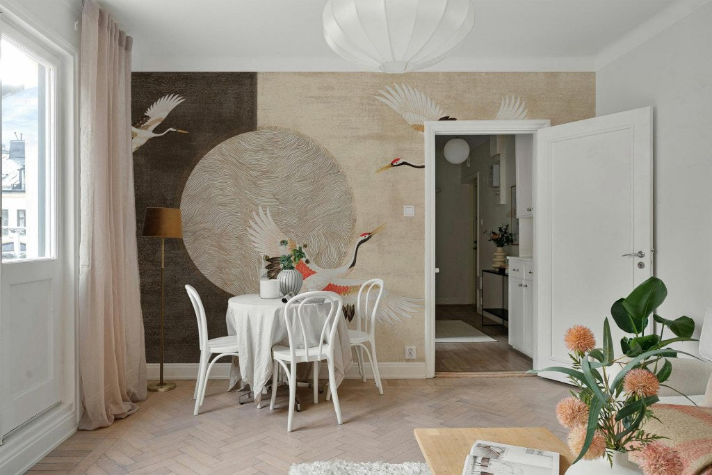Modern Tsuru – Custom Wallpaper