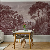 Cartagine Burgundy – Tapeta w rolkach
