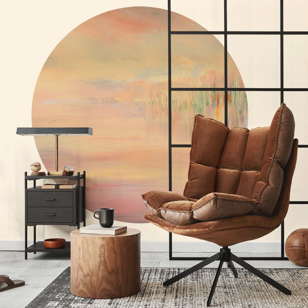 Mirror – Tapeta Koło Standard