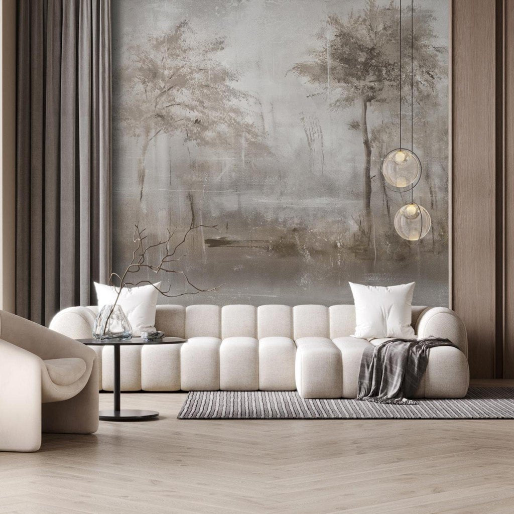 Lacus Beige – Tapeta w rolkach