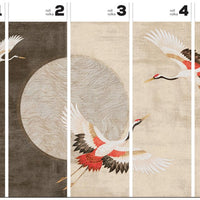 Modern Tsuru – Tapeta w rolkach
