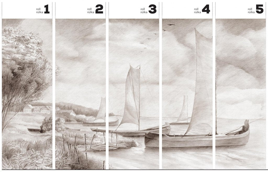Regatta – Tapeta w rolkach