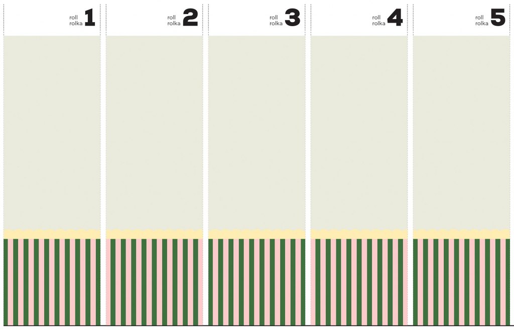 Stripe Gum – Tapeta w rolkach