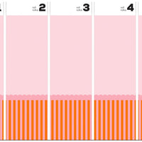 Stripe Juicy – Tapeta w rolkach