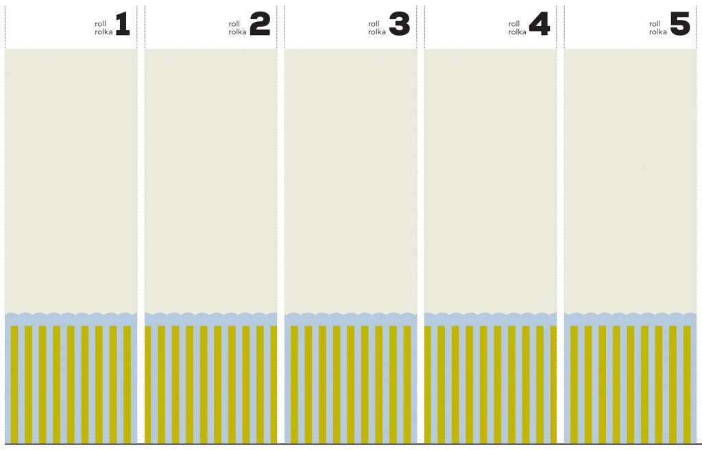 Stripe Sugar – Tapeta w rolkach