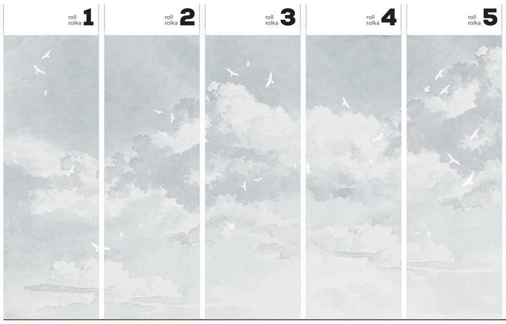 White Birds – Tapeta w rolkach