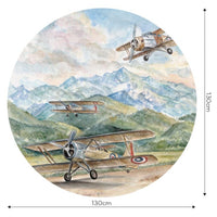 Aviator – Tapeta Koło Standard