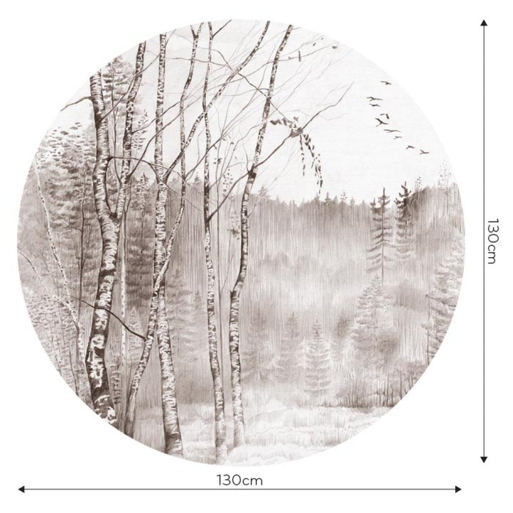 Bosco – Tapeta Koło Standard