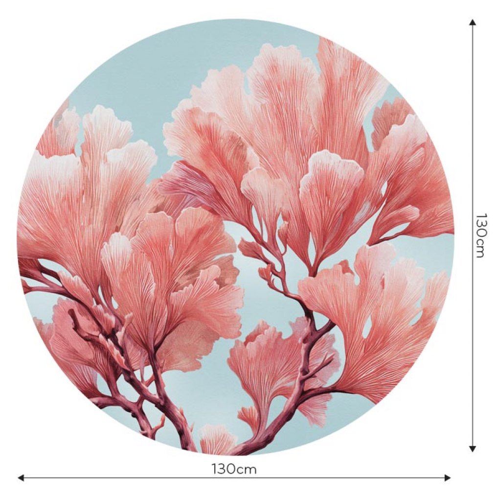 Coralina – Tapeta Koło Standard