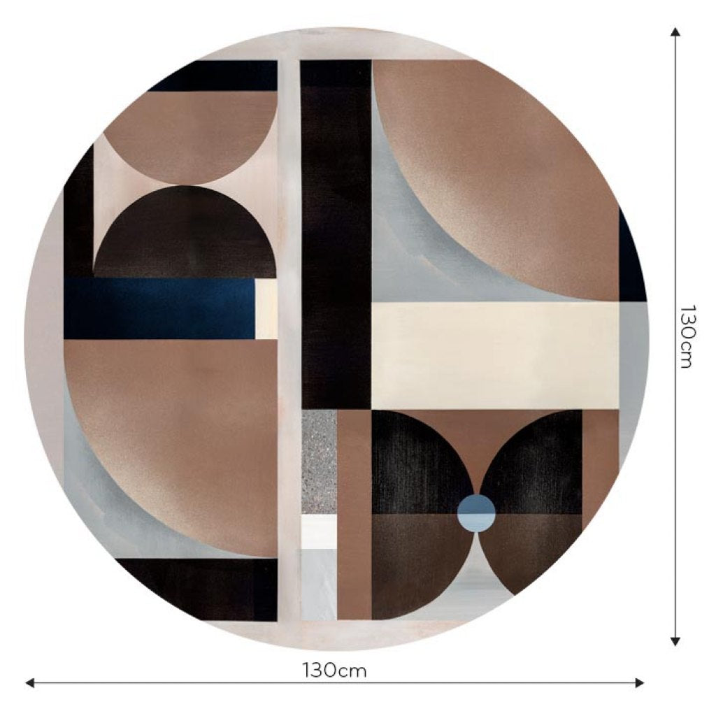 Opus Cobalt – Tapeta Koło Standard