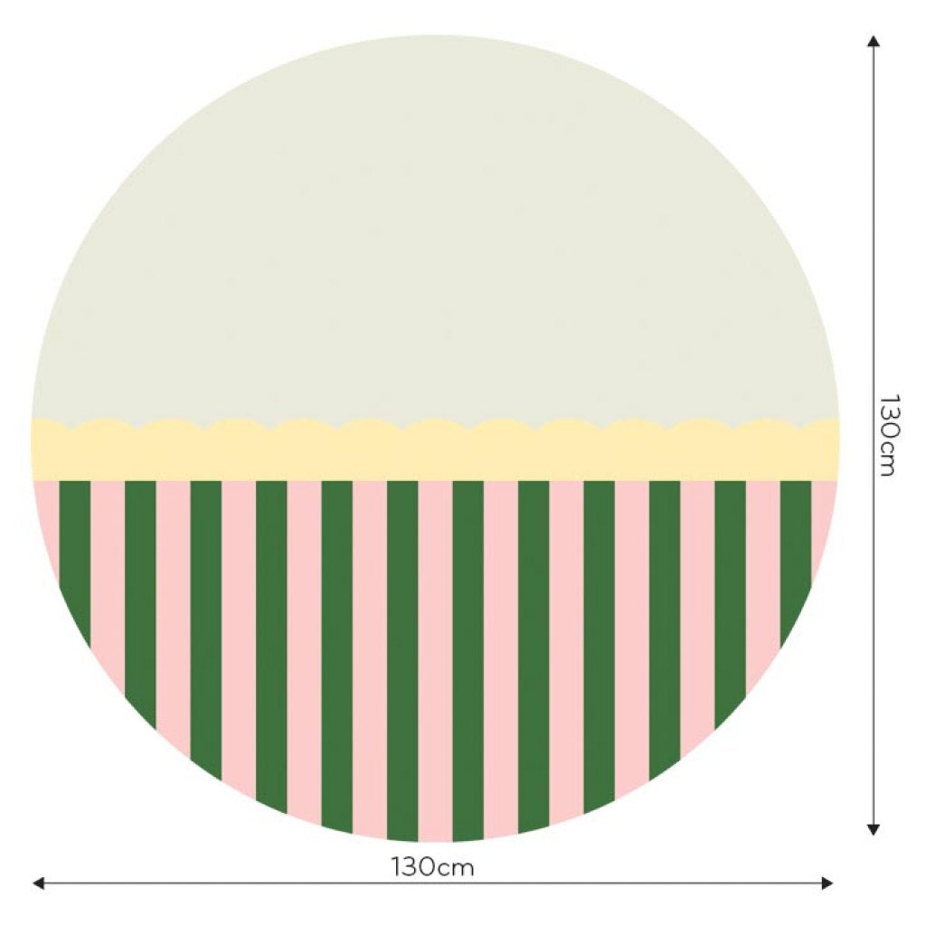 Stripe Gum – Tapeta Koło Standard
