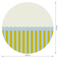 Stripe Sugar – Tapeta Koło Standard