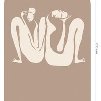 Couple Beige – Tapeta Łuk Standard