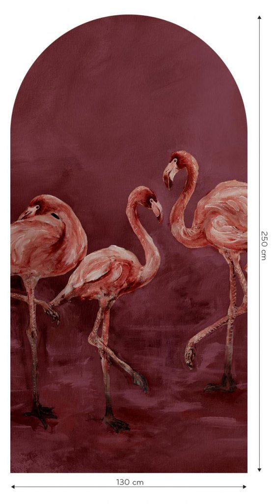 Fenico Burgundy – Tapeta Łuk Standard
