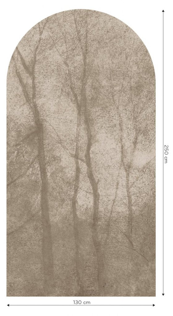 Foggy Beige – Tapeta Łuk Standard