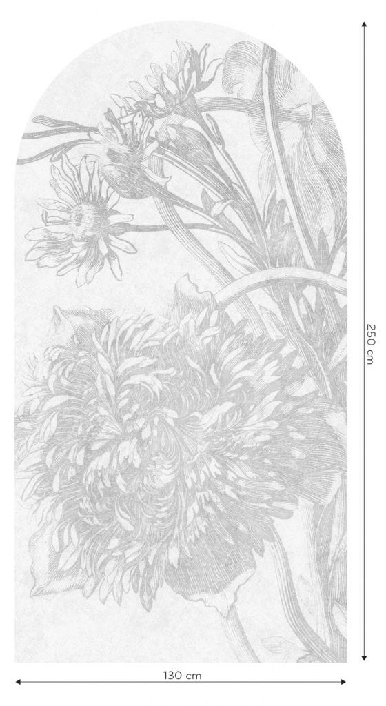 Light Flower – Tapeta Łuk Standard