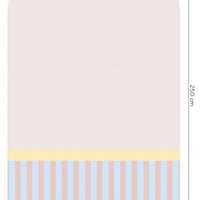 Stripe Powder – Tapeta Łuk Standard