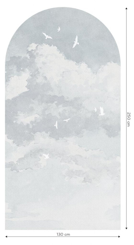 White Birds – Tapeta Łuk Standard