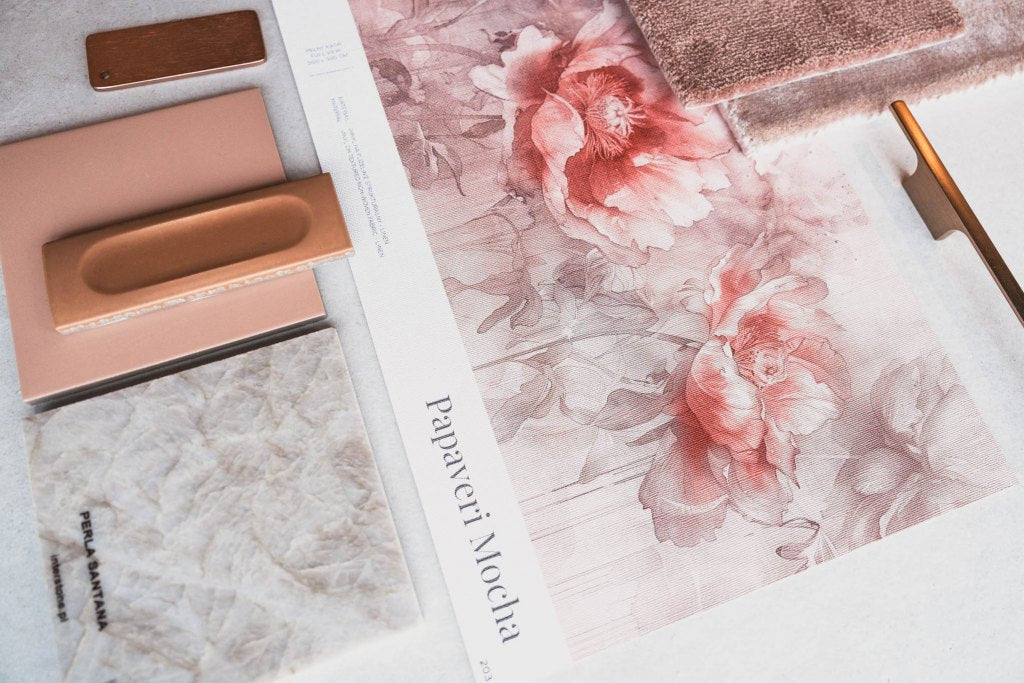 Papaveri Mocha – Tapeta na wymiar