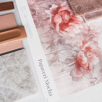 Papaveri Mocha – Tapeta na wymiar