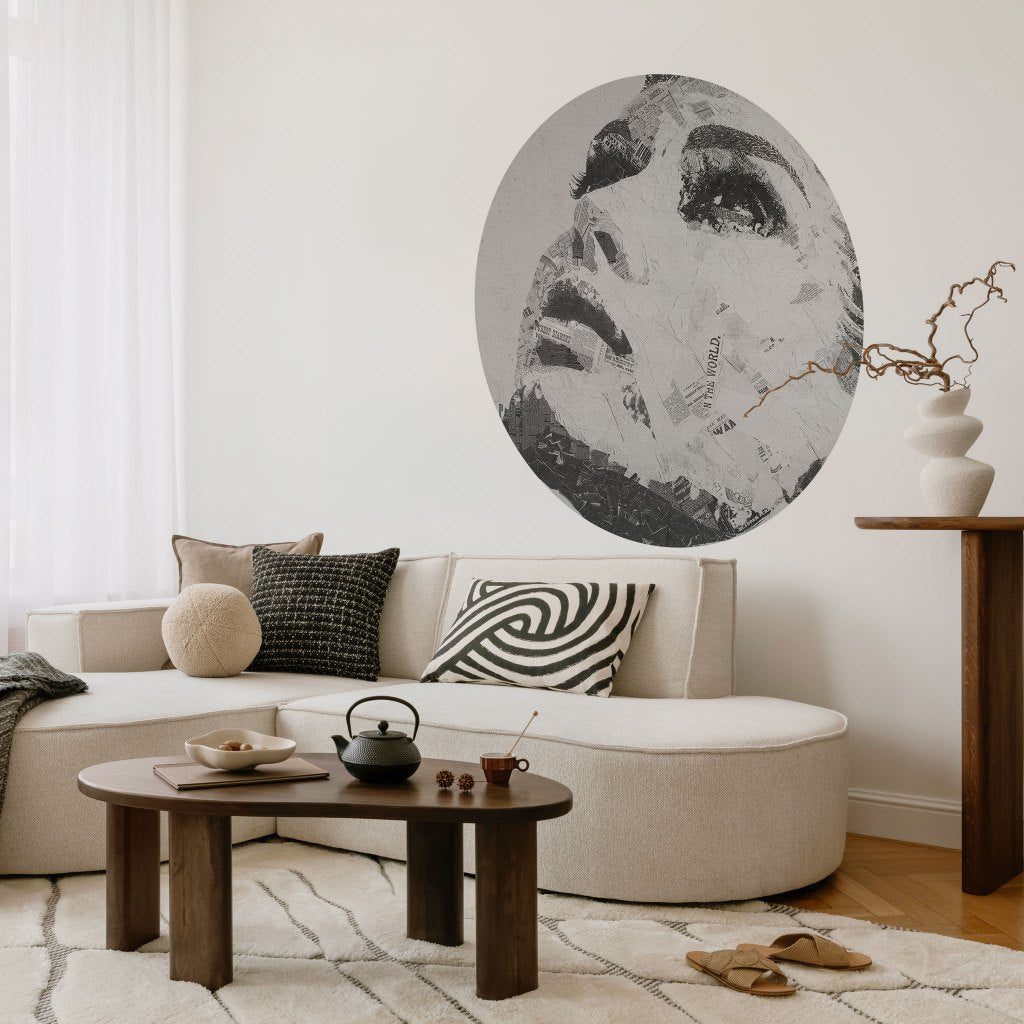Audrey – Tapeta Koło Standard