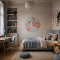Fenico Blue – Tapeta Koło Standard