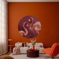 Fenico Burgundy  – Tapeta Koło Standard