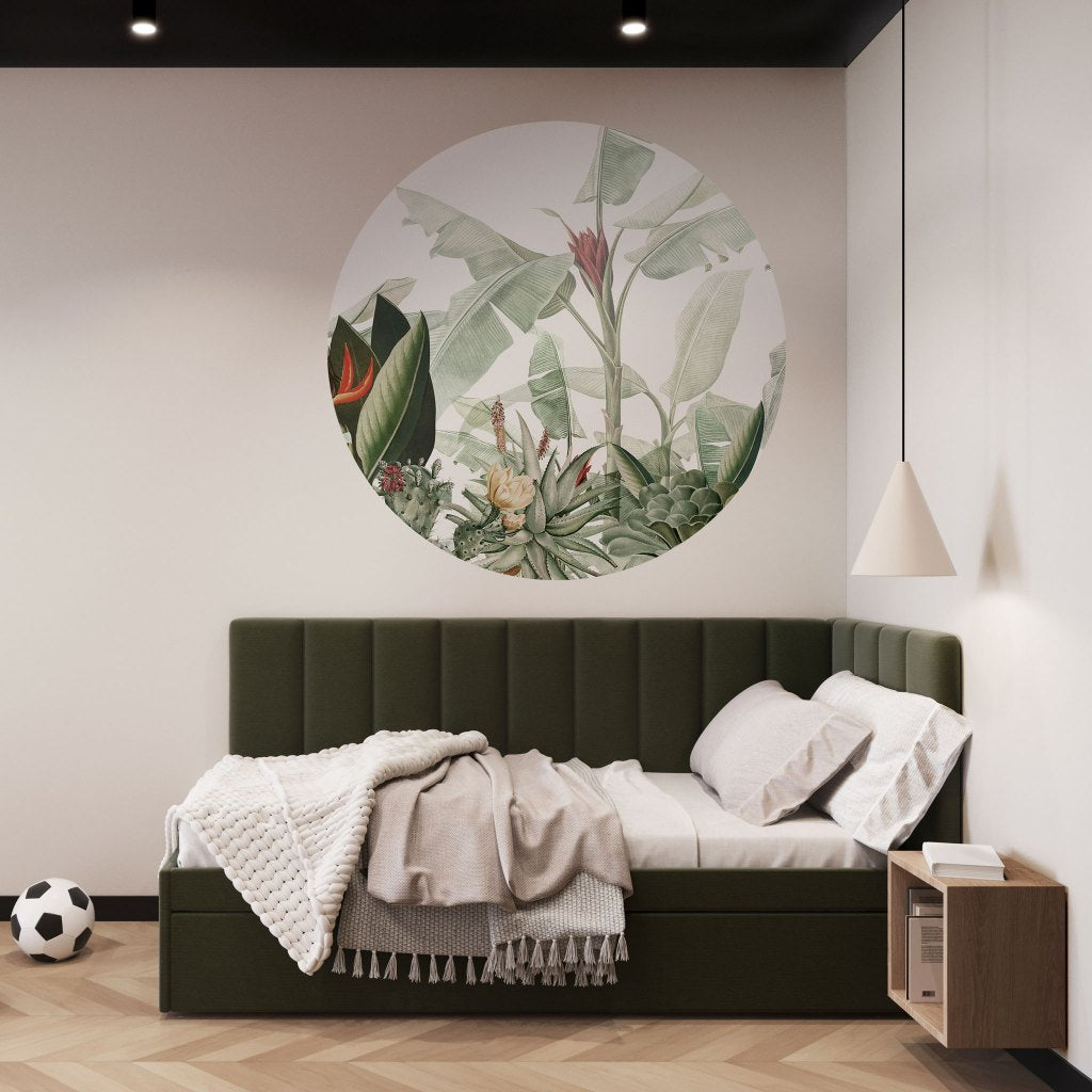 Rainforest Safari – Tapeta Koło Standard