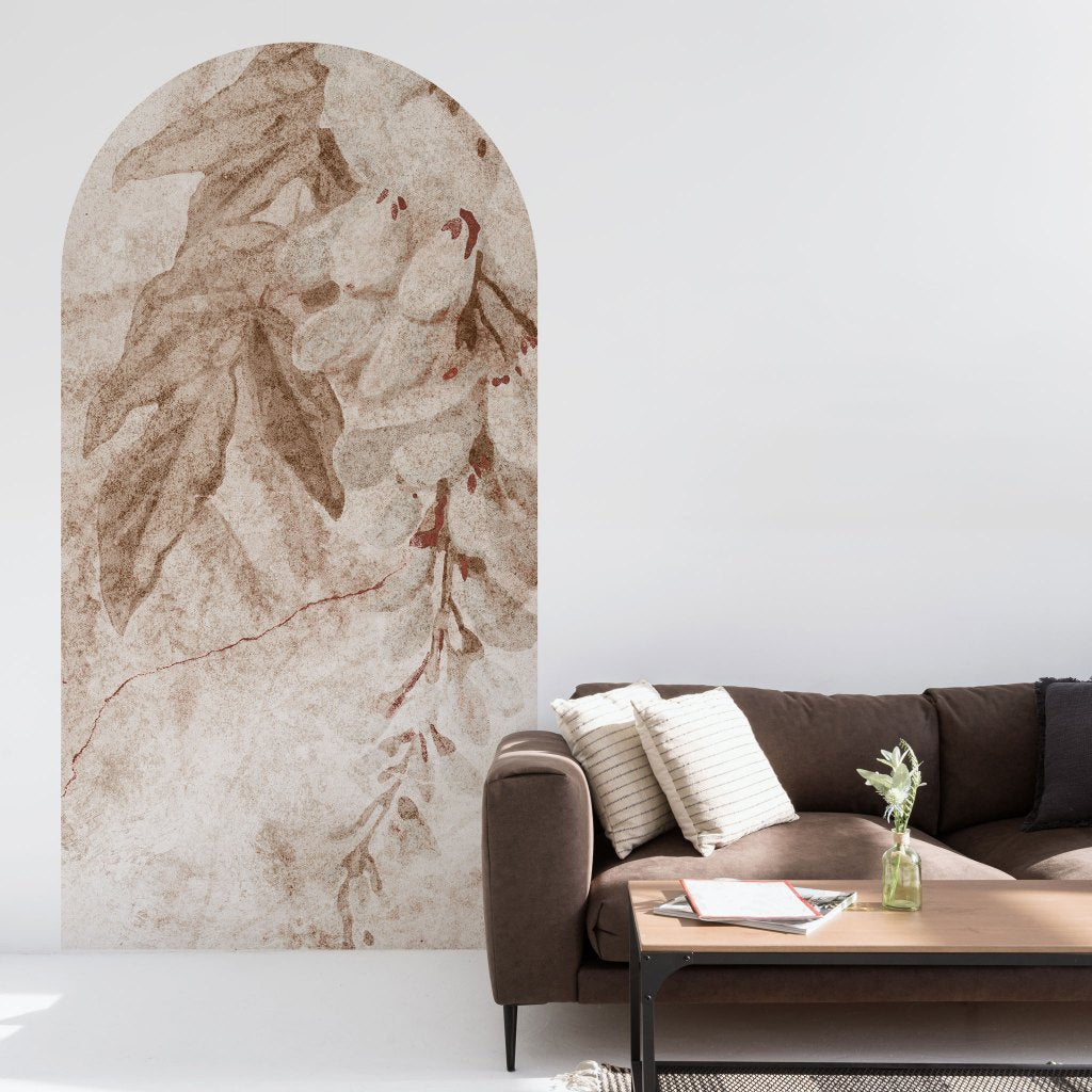 Wisteria Beige – Tapeta Łuk Standard