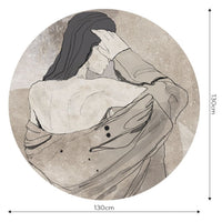 Nomen Femme – Tapeta Koło Standard