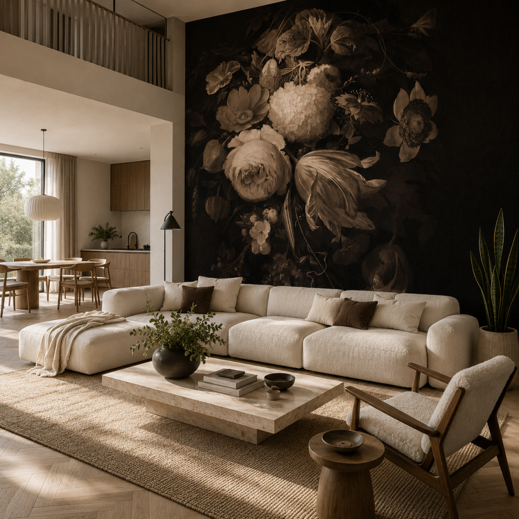 Boudoir Beige – Made-to-measure wallpaper