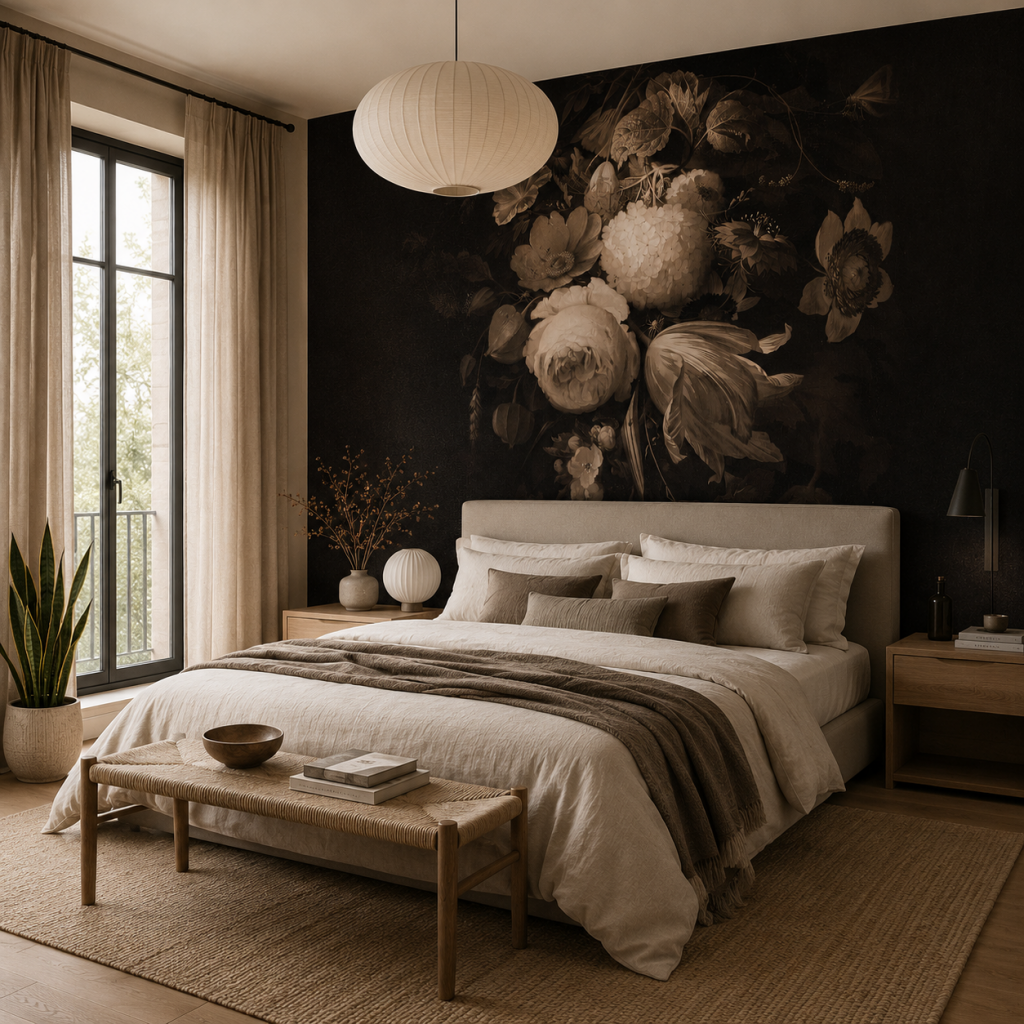 Boudoir Beige – Made-to-measure wallpaper