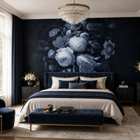 Boudoir Navy – Tapeta na wymiar