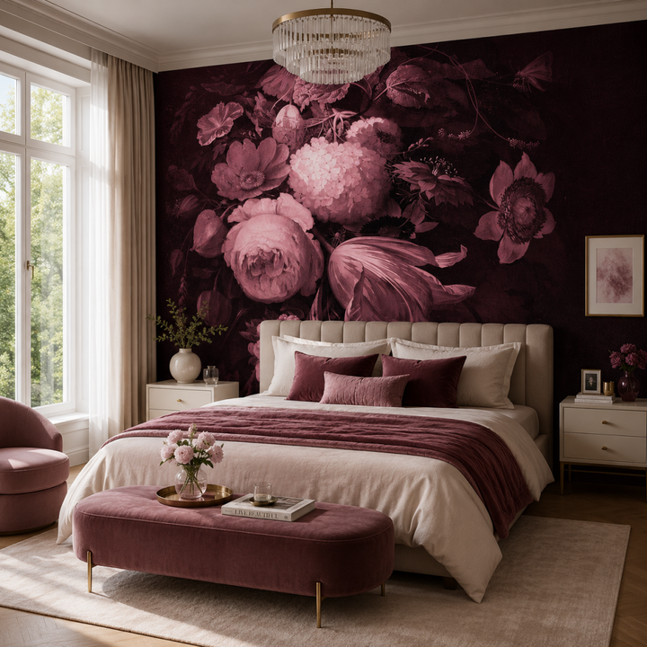 Boudoir Pink – Made-to-measure wallpaper
