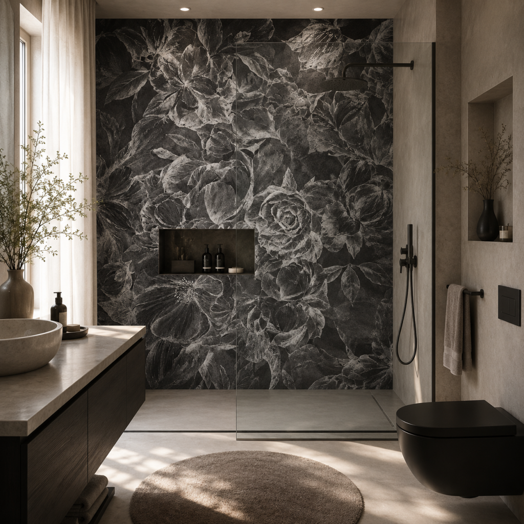 Brassica Dark – Tapeta na míru Aqua Zone