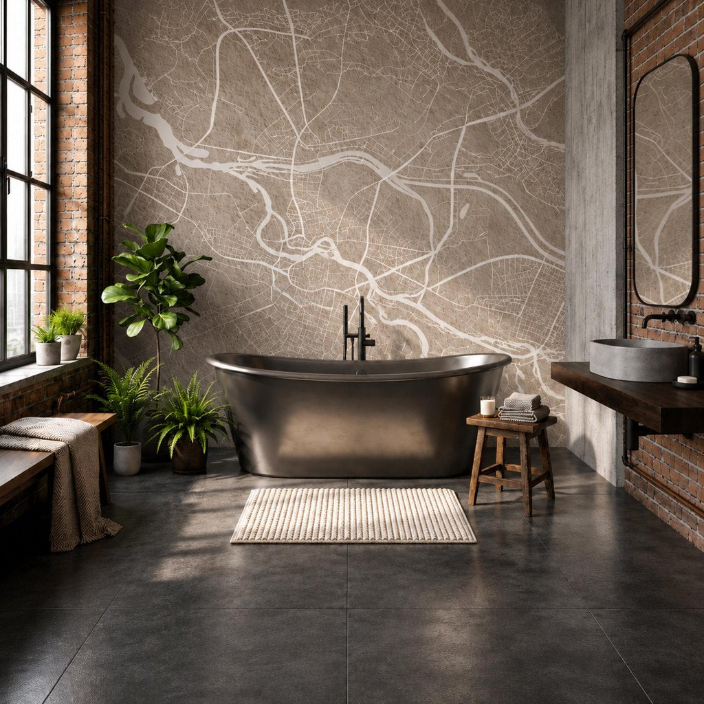 Breslau Beige – Tapeta na míru Aqua Zone