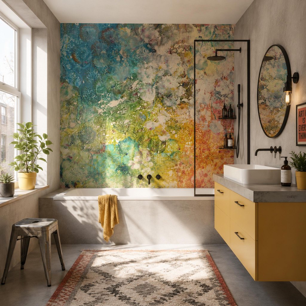 Bubble – Made-to-measure Aqua Zone Wallpaper
