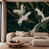 Emerald Tsuru – Tapeta na wymiar