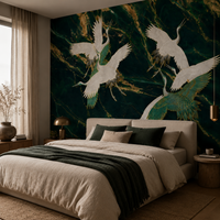 Emerald Tsuru – Tapeta na wymiar