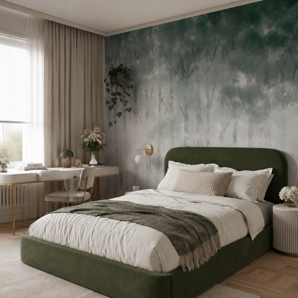 Enchanted Forest – Custom-sized wallpaper