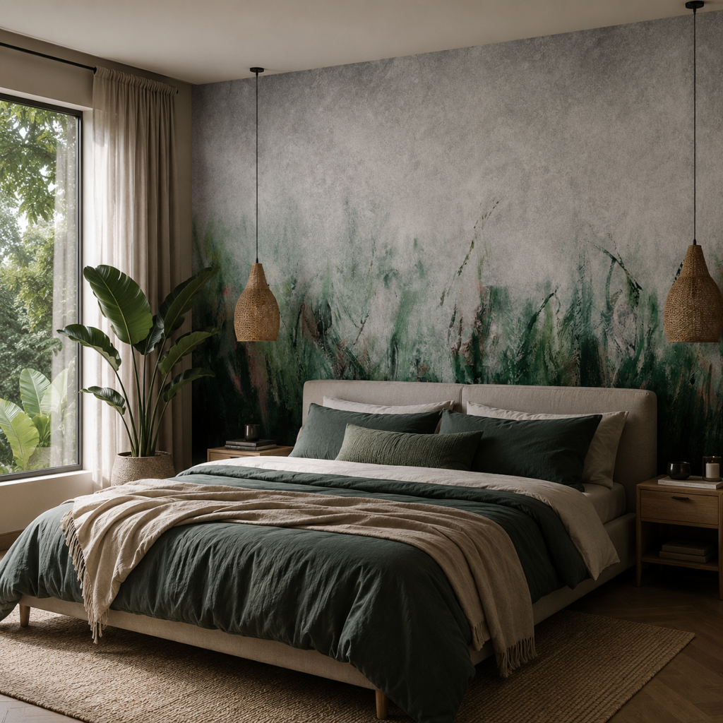 Tosca Green – Tapeta na wymiar