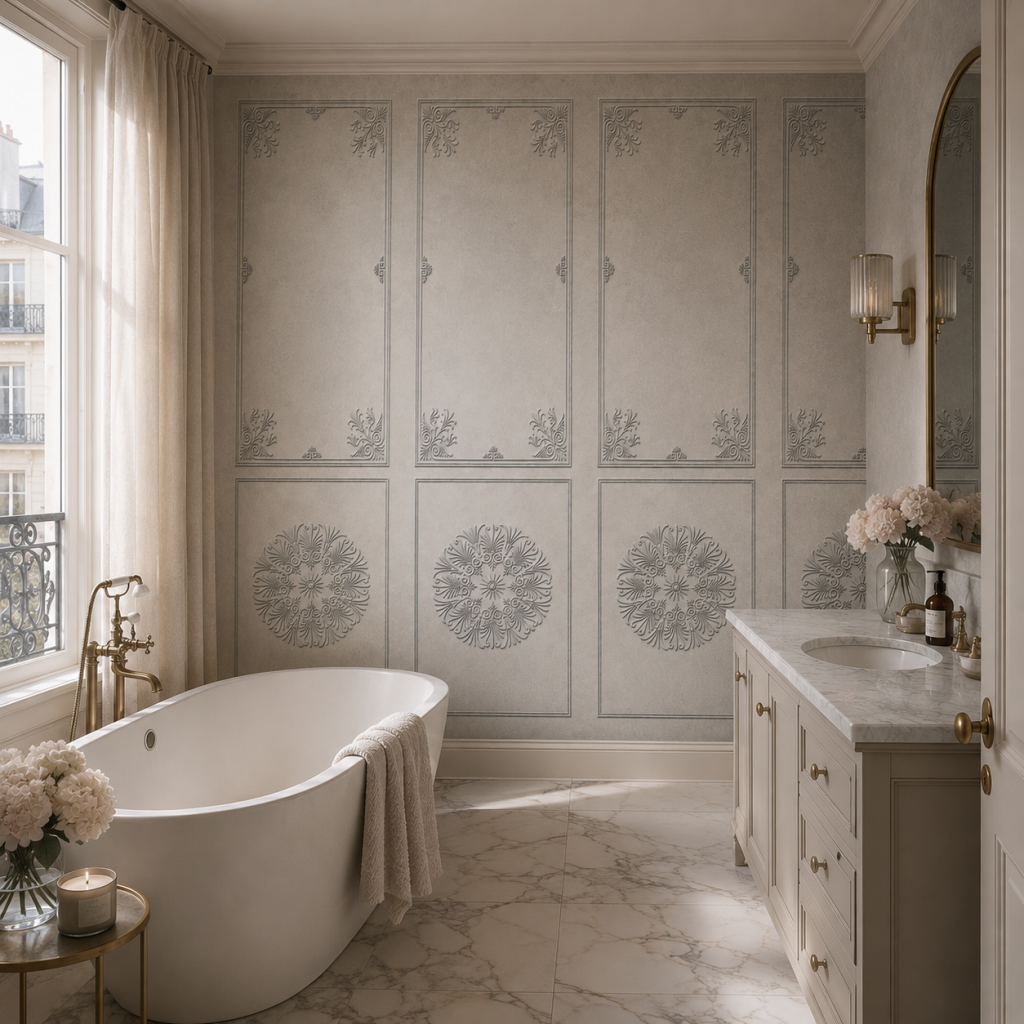 Refined Grey – tapeta na wymiar Aqua Zone