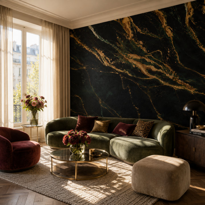 Emerald – Custom-sized wallpaper