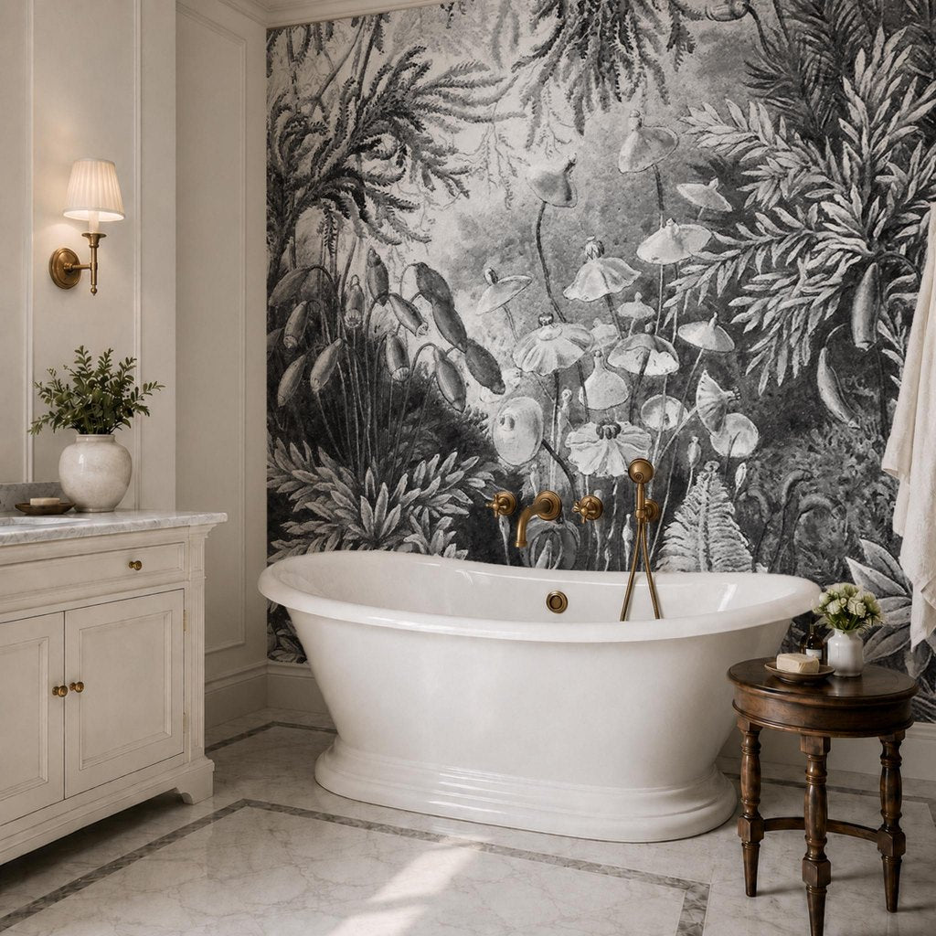 Fairytale B&W – Tapeta na míru Aqua Zone