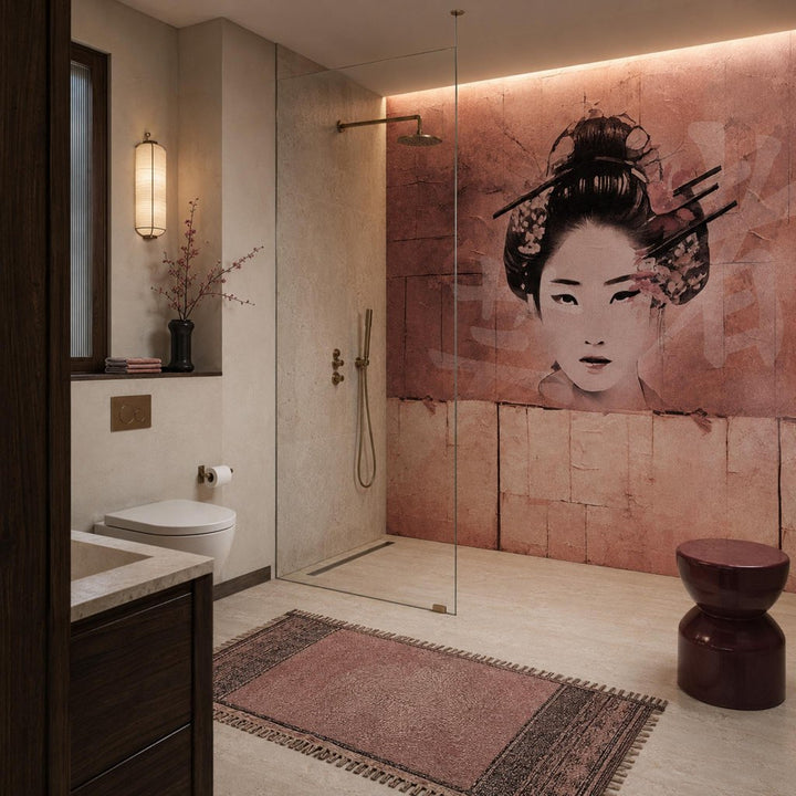 Geisha – Tapeta na wymiar Aqua Zone