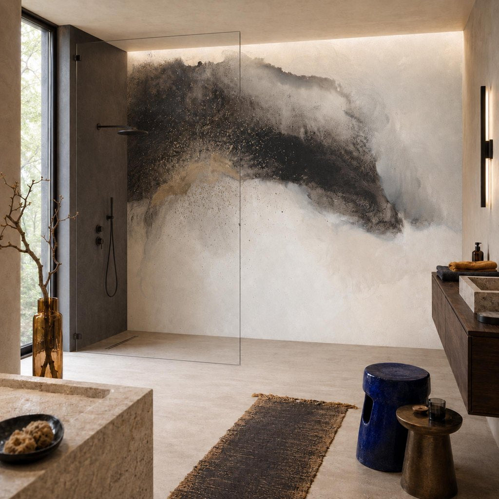 Gesso – Tapeta na wymiar Aqua Zone