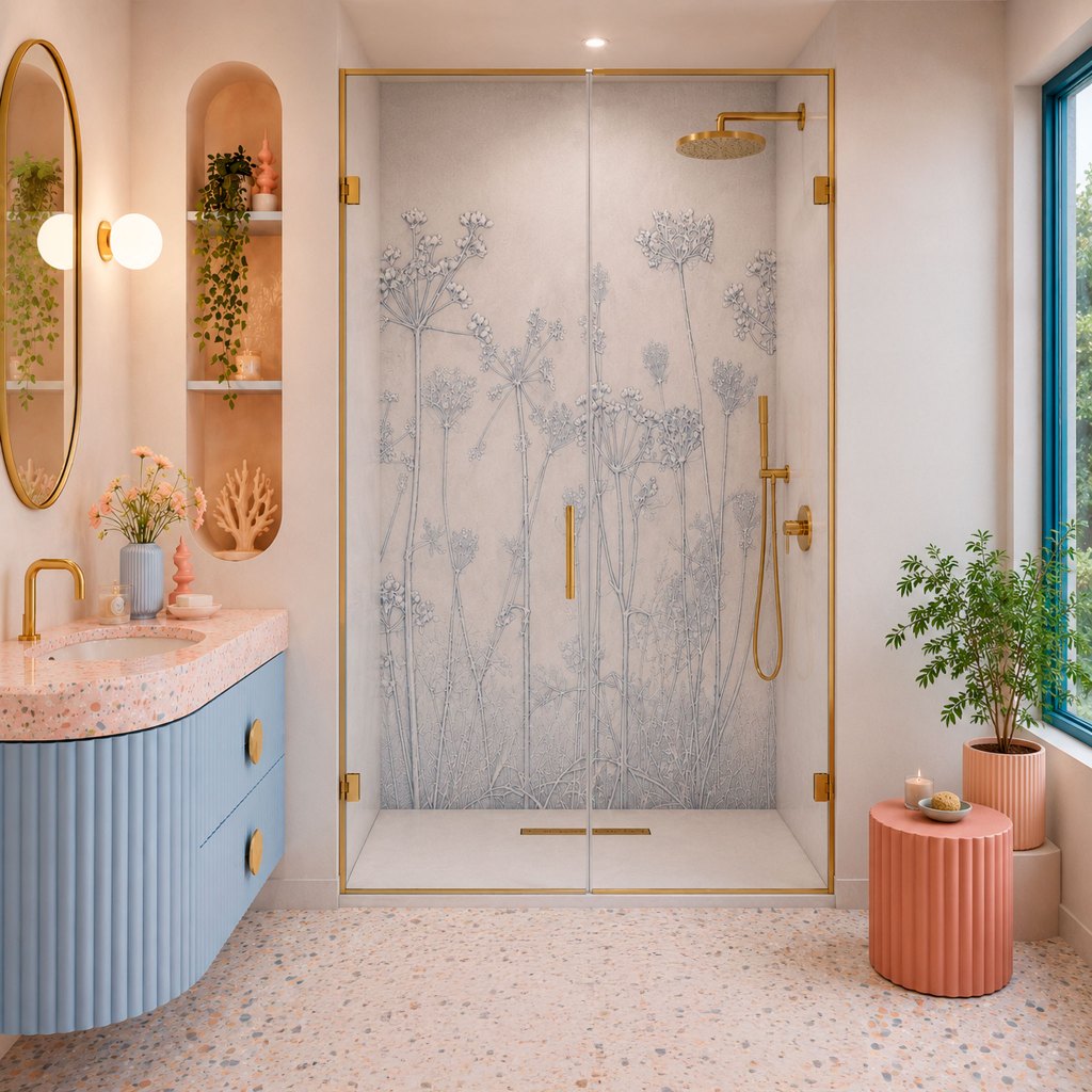 Erbario Sky – Tapeta na míru Aqua Zone