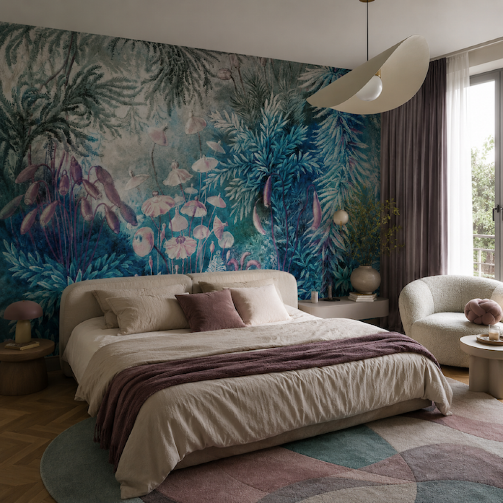 Fairytale Blue – Tapeta na wymiar