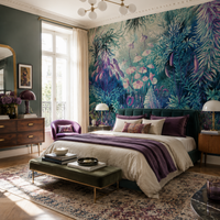 Fairytale Blue – Custom-sized wallpaper