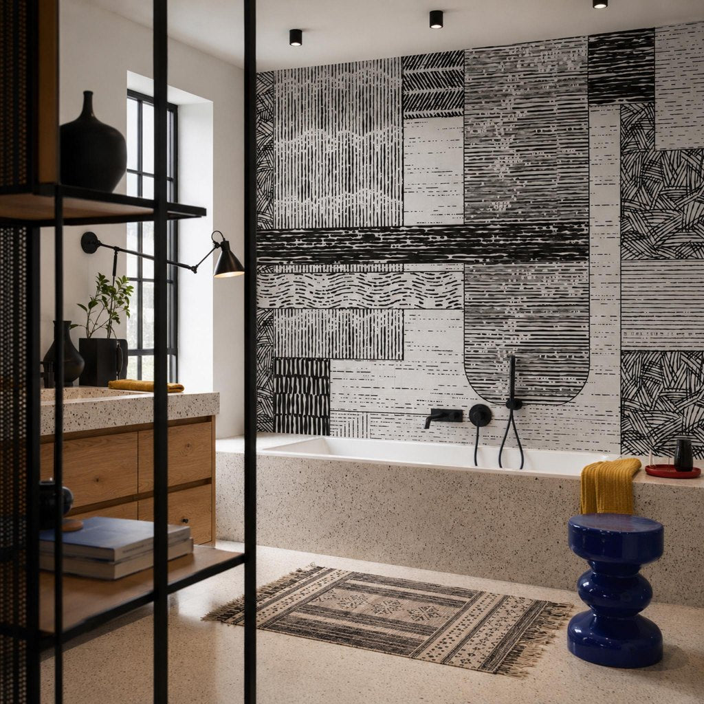 Havana Lines – Tapeta na míru Aqua Zone